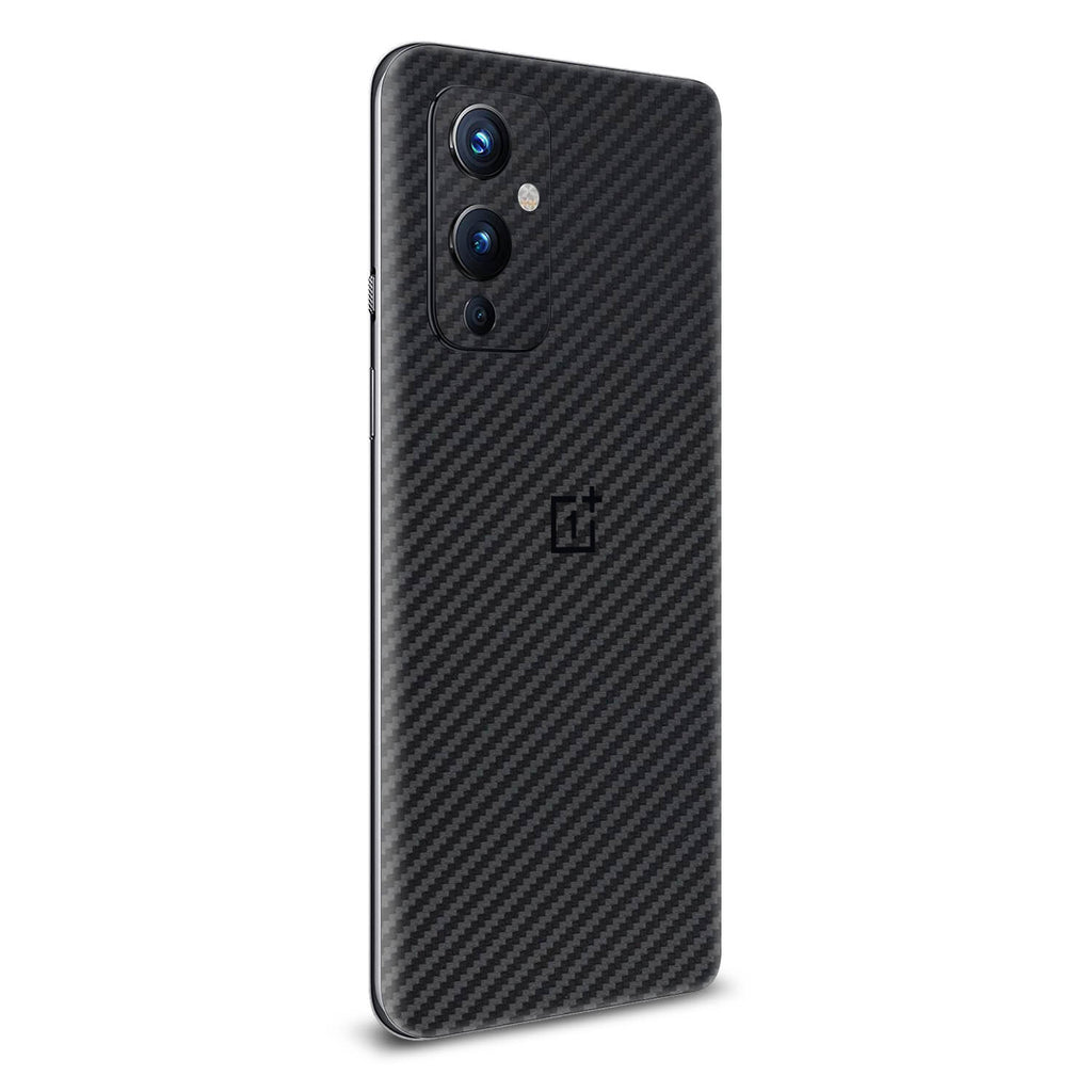 OnePlus 9 Black Carbon Fibre Skins