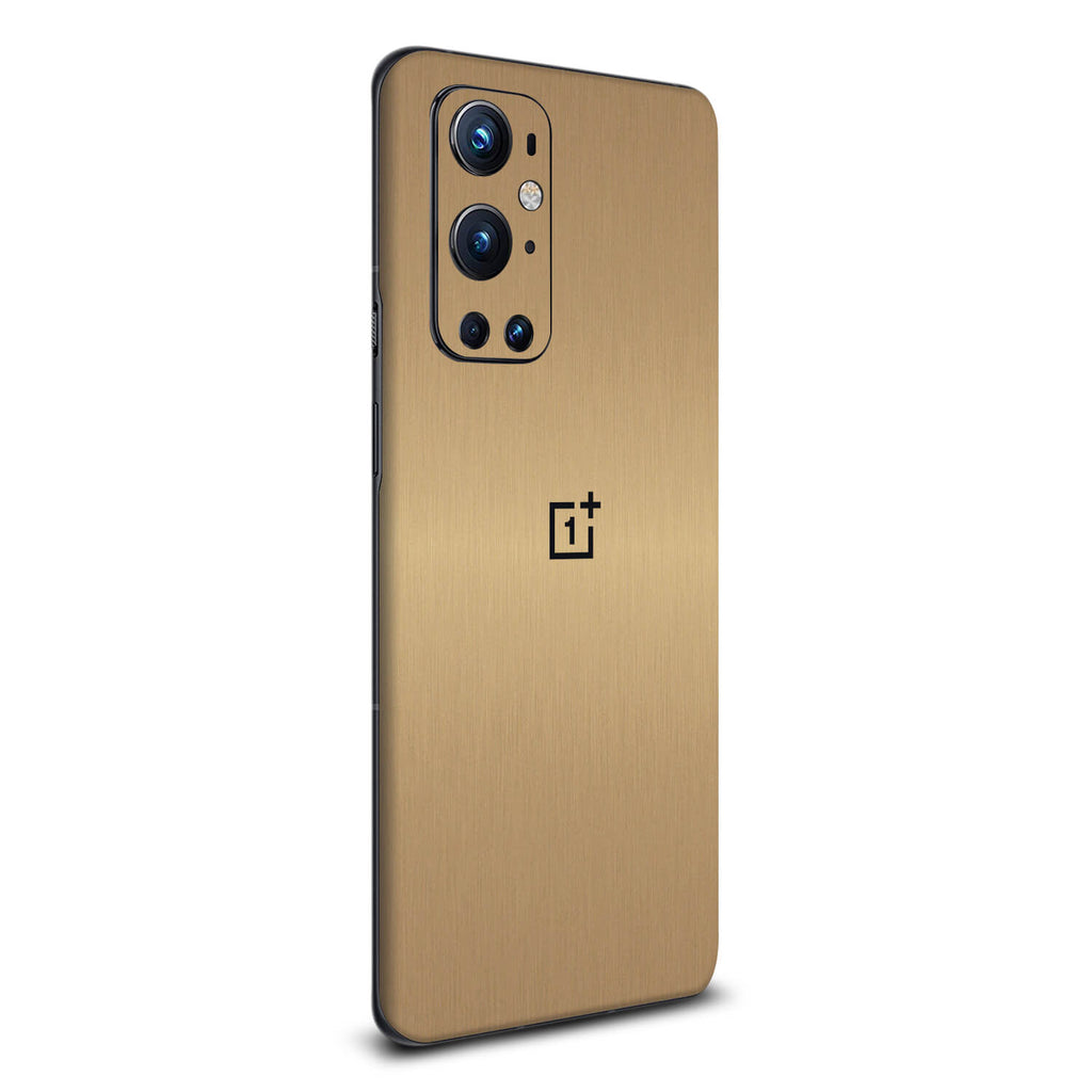 OnePlus 9 Pro Brushed Gold Skins