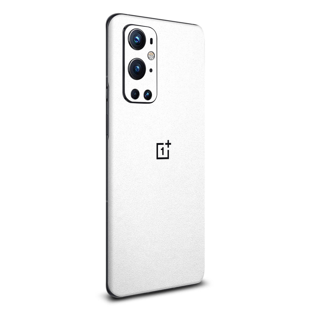 OnePlus 9 Pro Textured Matt White Skins