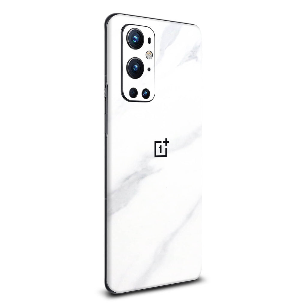OnePlus 9 Pro White Marble Skins