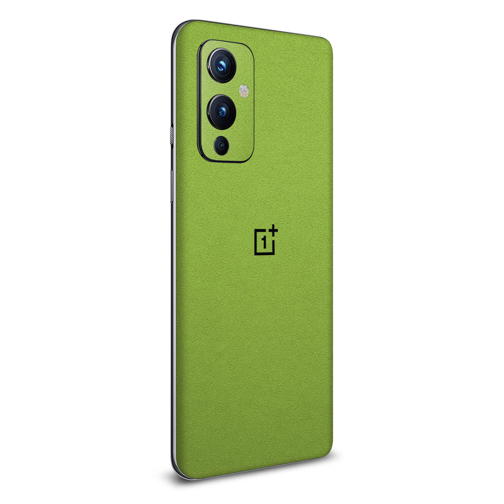 OnePlus 9 Textured Matt Green Skins