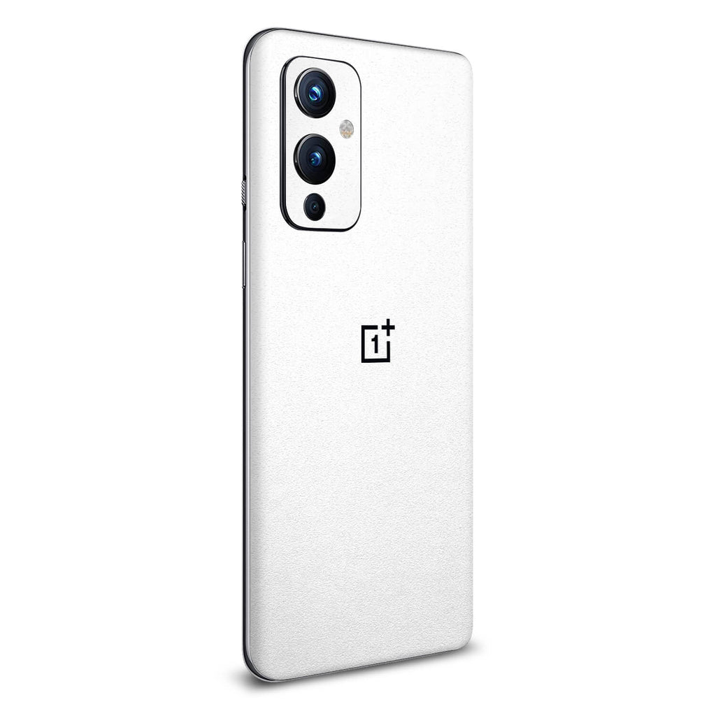OnePlus 9 Textured Matt White Skins