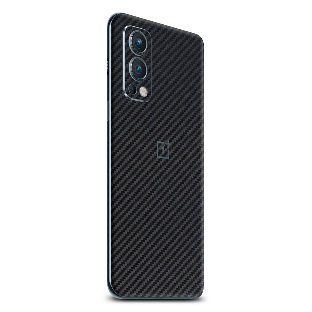 OnePlus Nord 2 Black carbon fibre skins