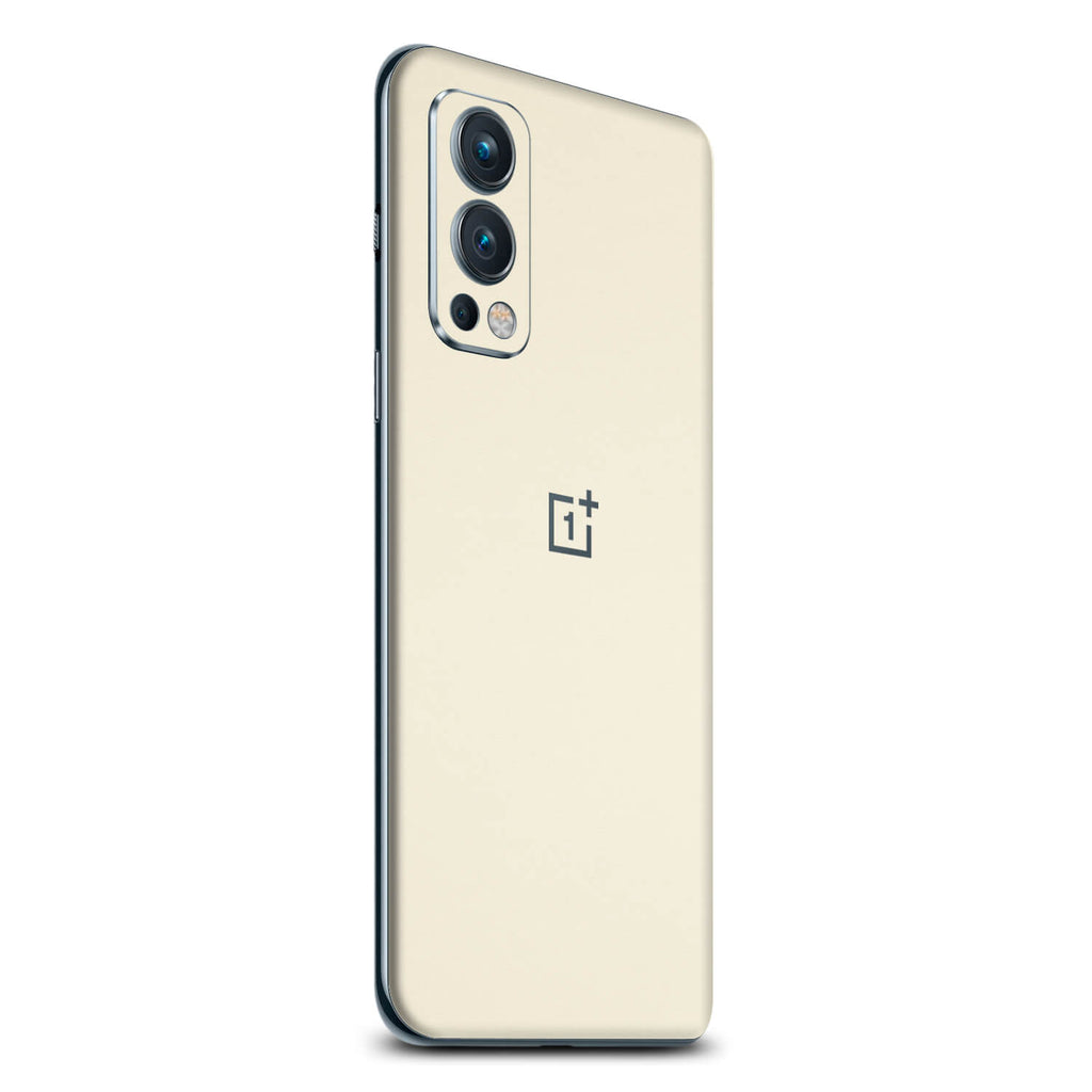OnePlus Nord 2 Textured matt cream skins