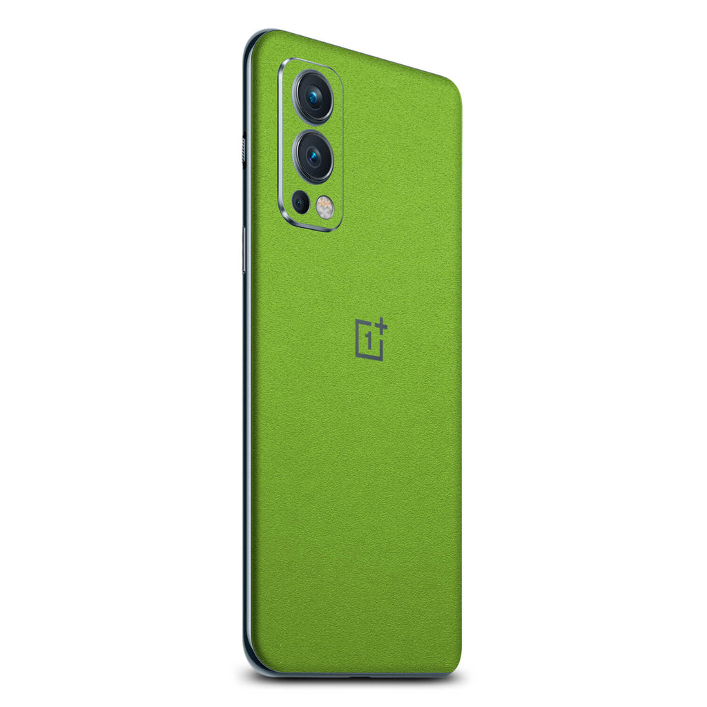 OnePlus Nord 2 Textured matt green skins