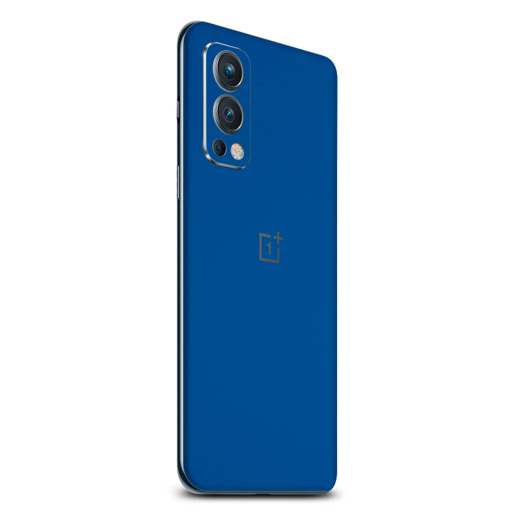 OnePlus Nord 2 Textured matt royal blue skins