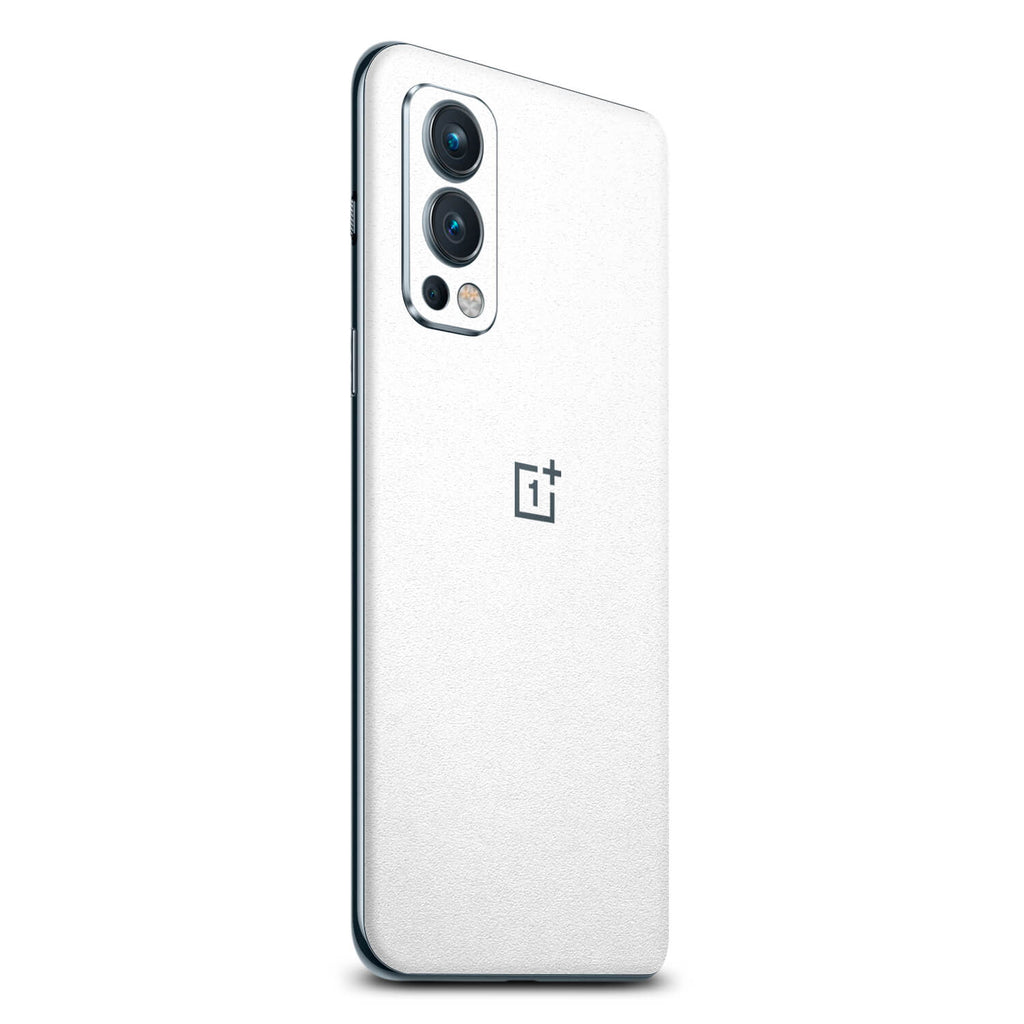 OnePlus Nord 2 Textured matt white skins