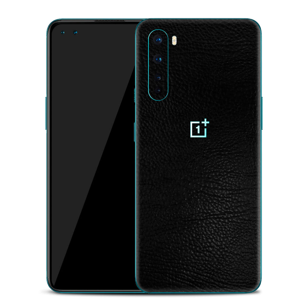 OnePlus Nord Black Leather Skins