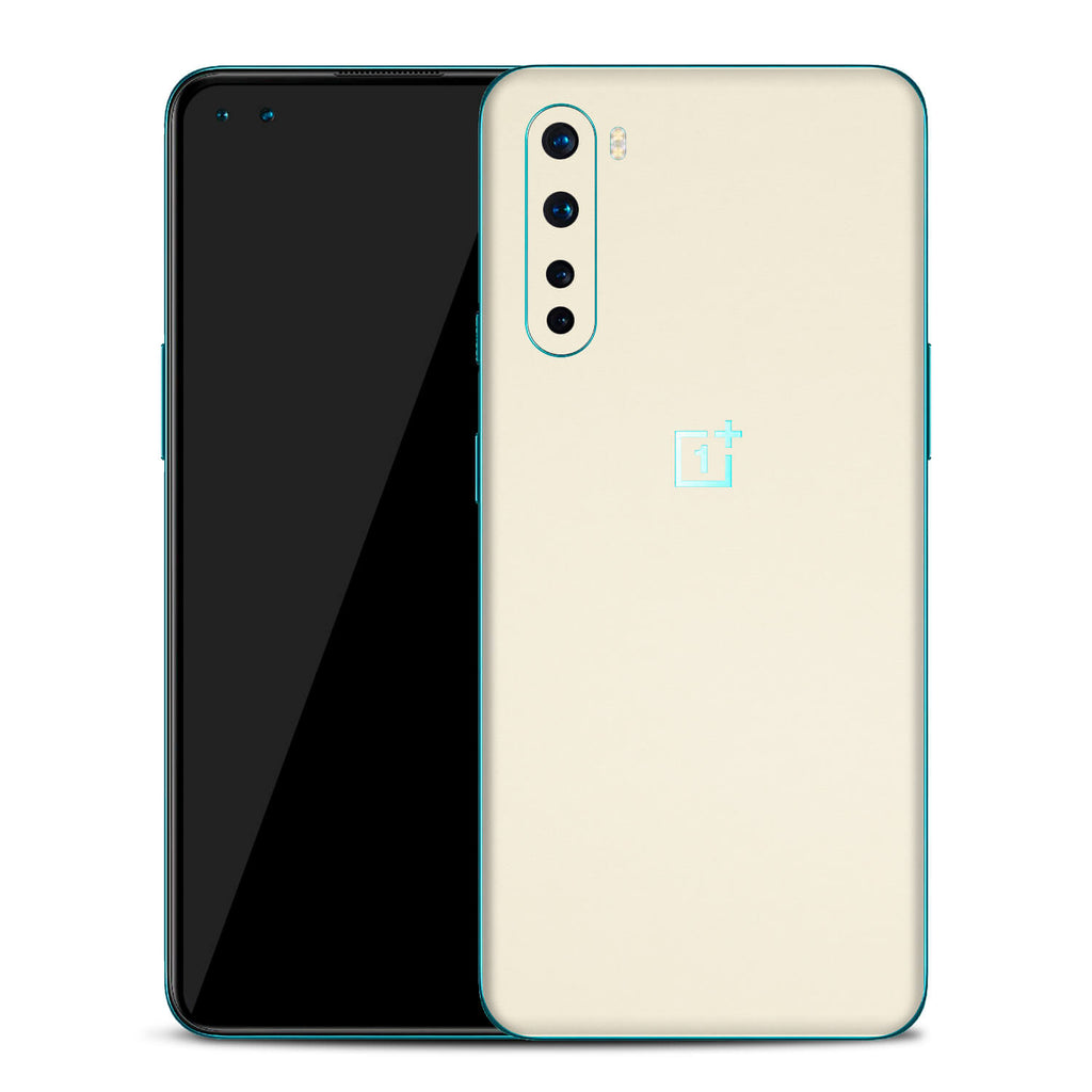 OnePlus Nord Textured Matt Cream Skins