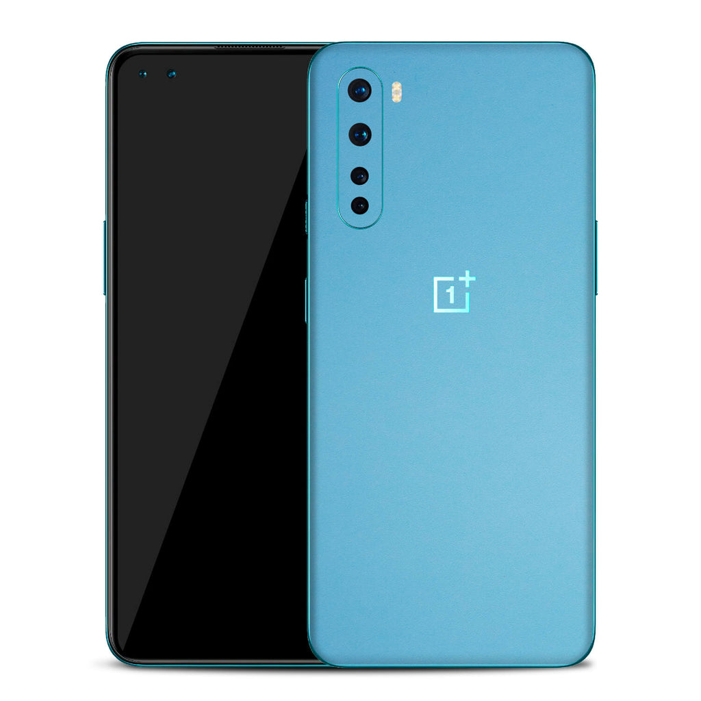 OnePlus Nord Textured Matt Light Blue Skins