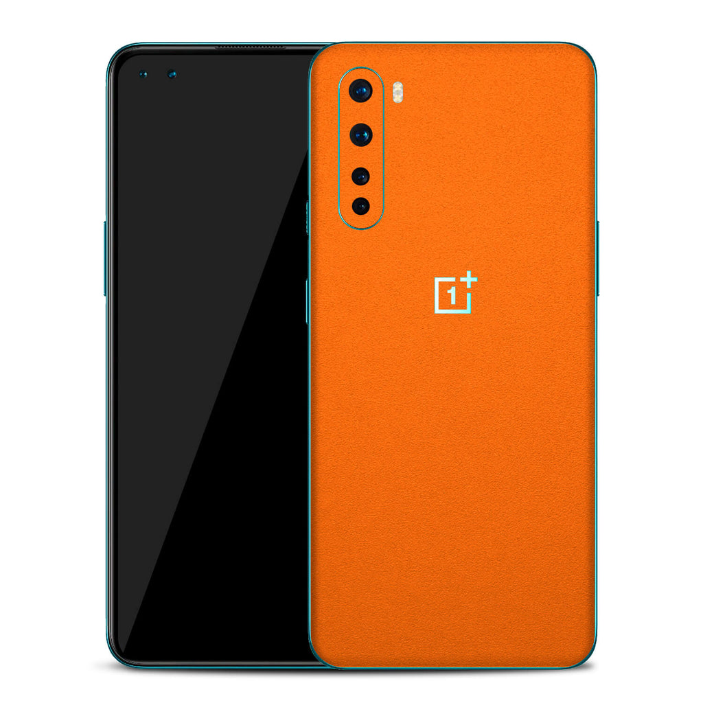 OnePlus Nord Textured Matt Orange Skins