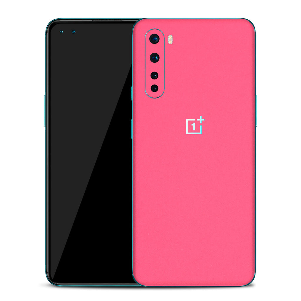 OnePlus Nord Textured Matt Pink Skins