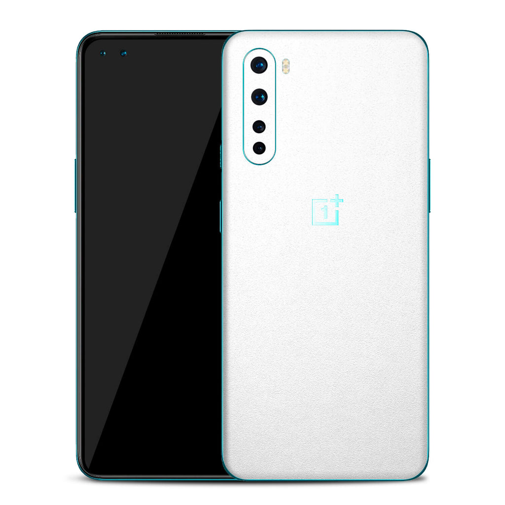 OnePlus Nord Textured Matt White Skins
