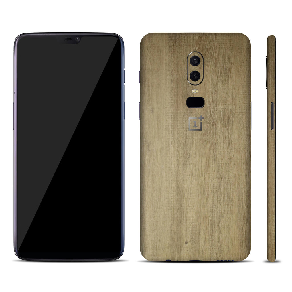 OnePlus 6 Modern Oak Skins