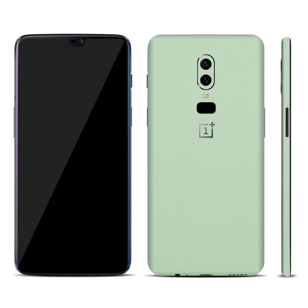 OnePlus 6 Textured Matt Mint Skins