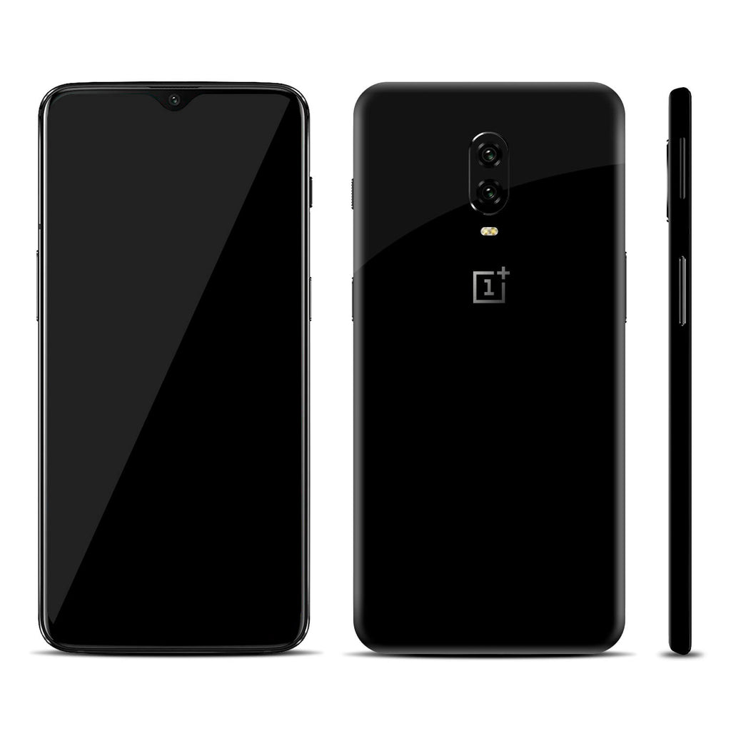OnePlus 6T Black Gloss Skins