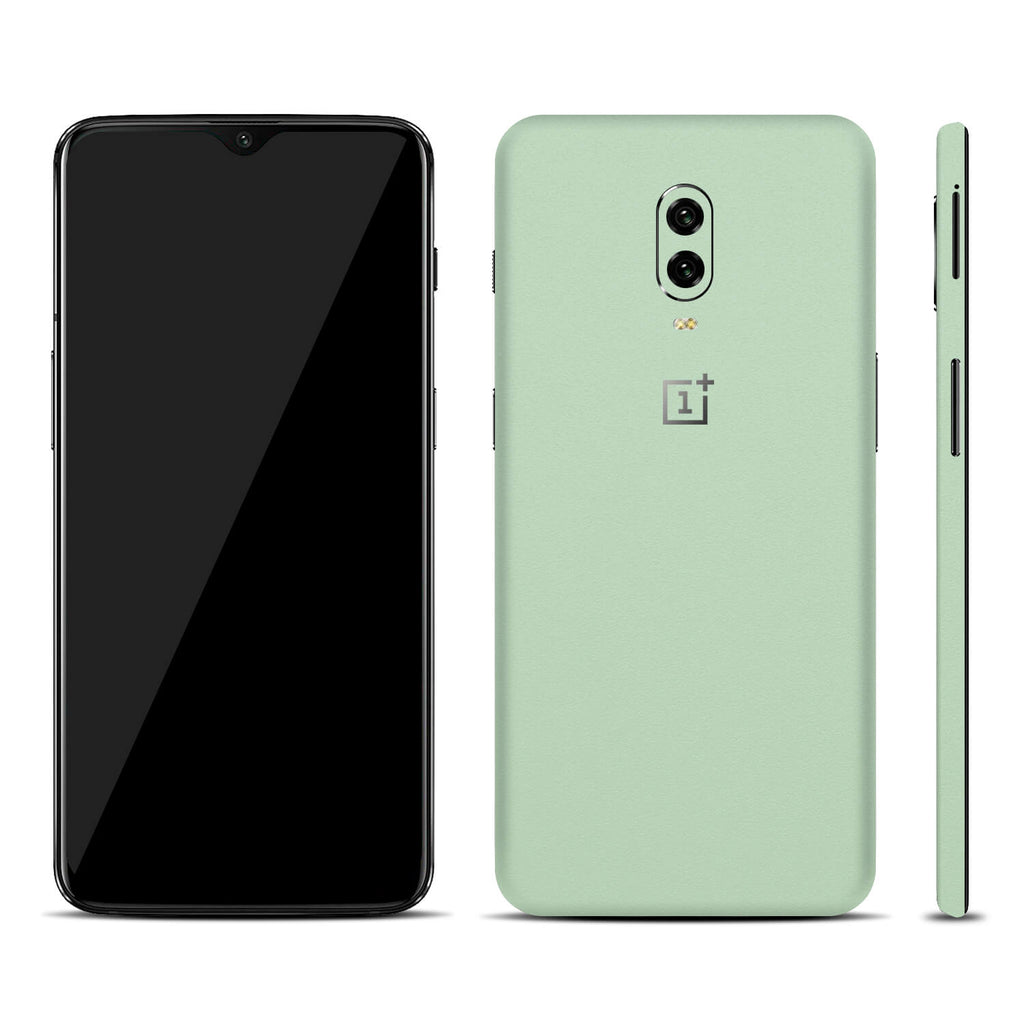 OnePlus 6T Textured Matt Mint Skins