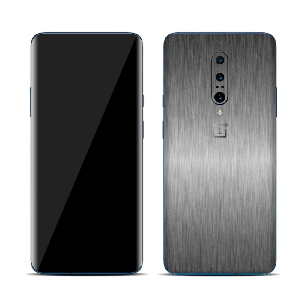 OnePlus 7 Pro Brushed Titanium Skins