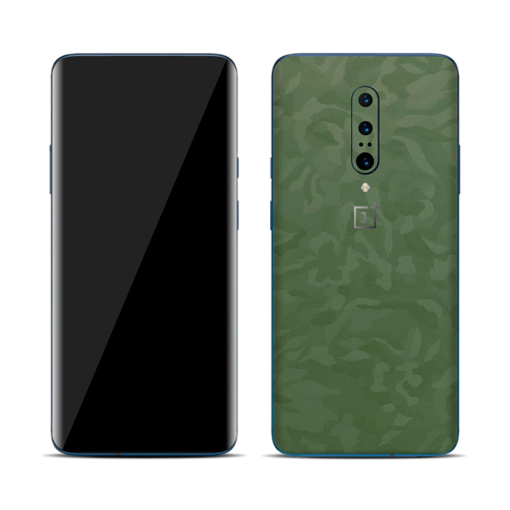 OnePlus 7 Pro Green Camo Skins