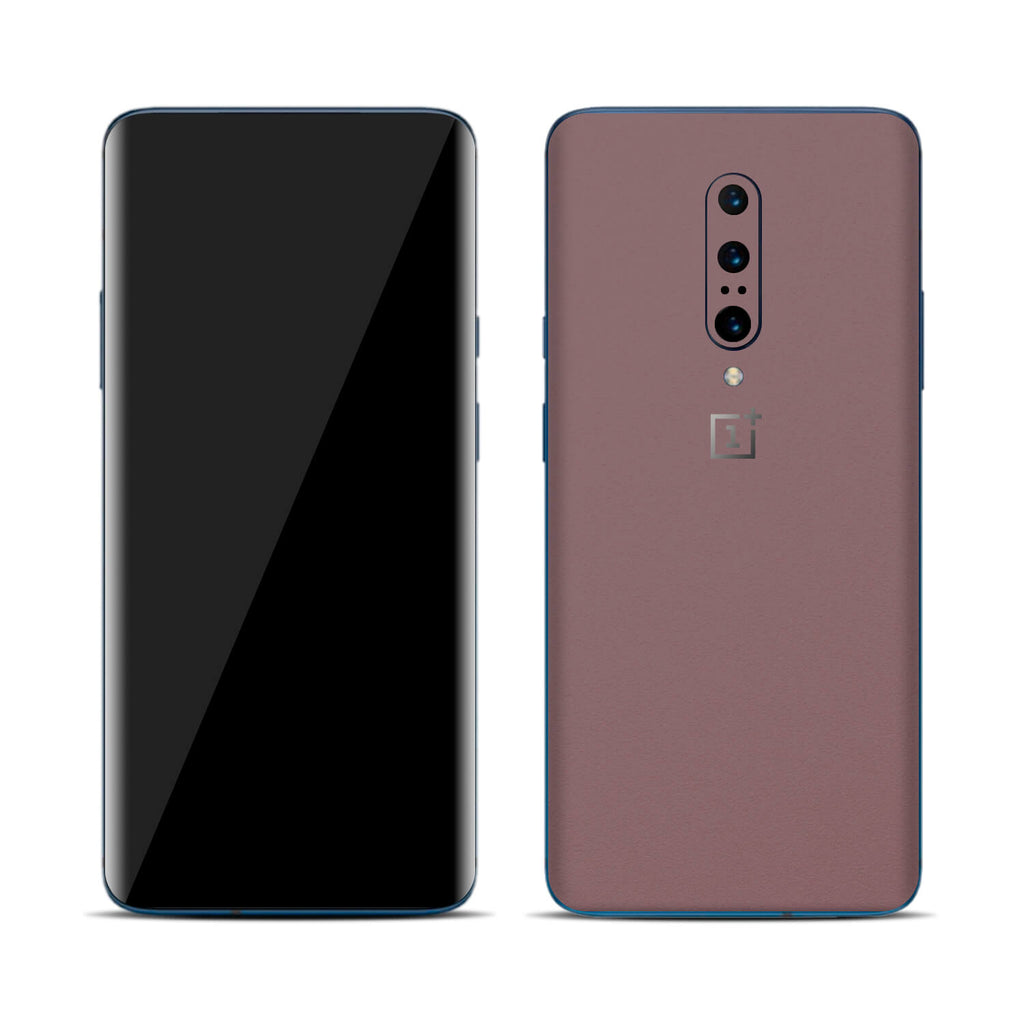OnePlus 7 Pro Textured Matt Mulberry Skins