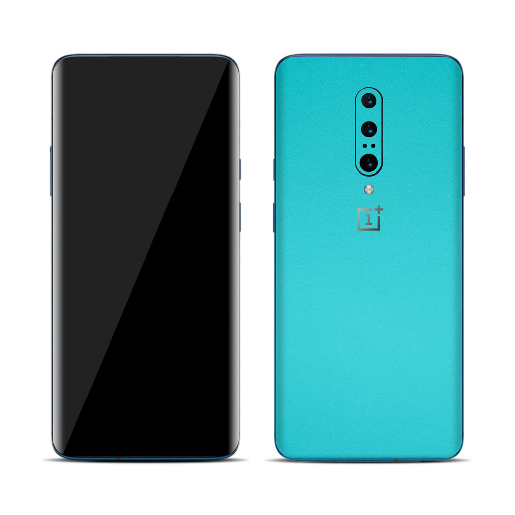 OnePlus 7 Pro Textured Matt Turquoise Skins