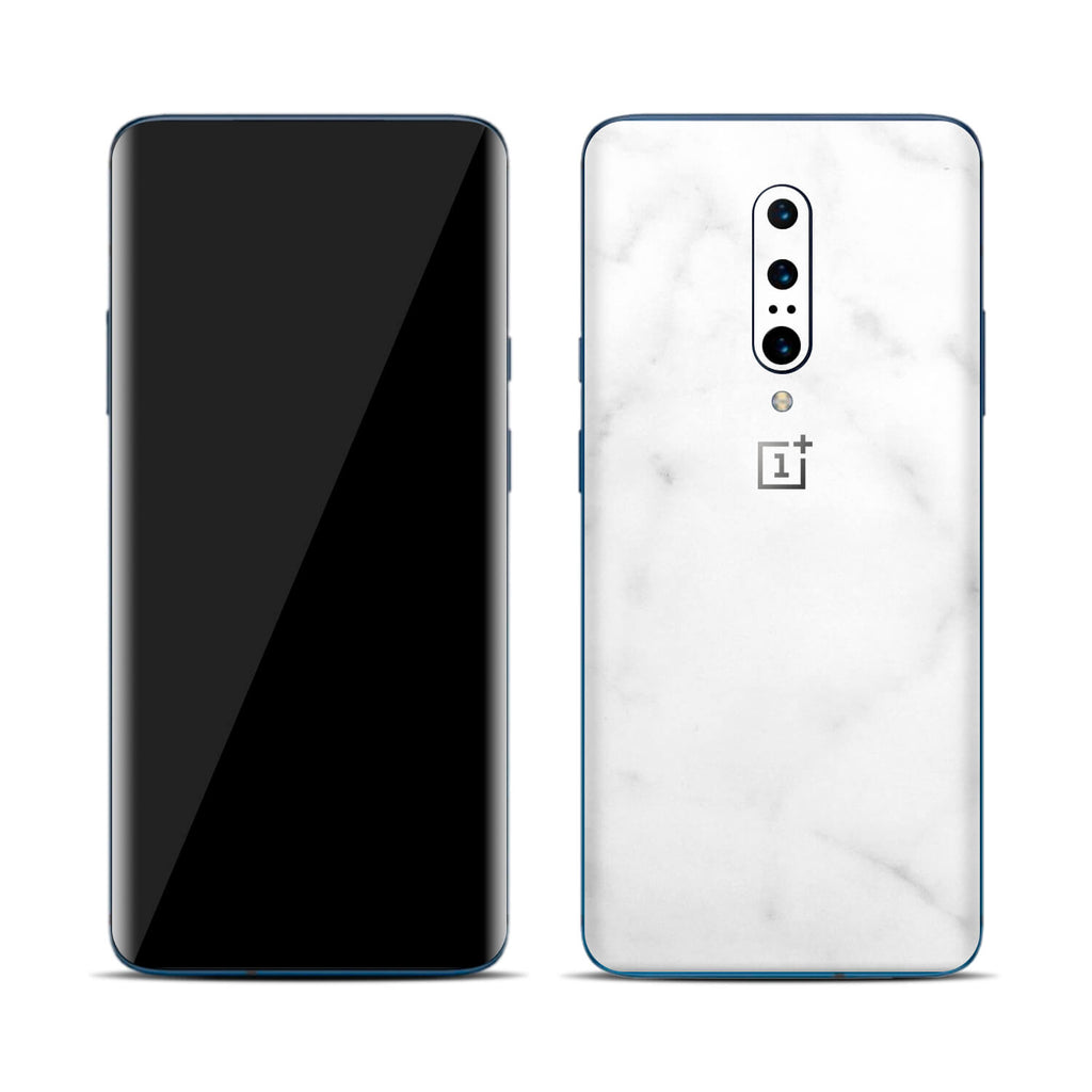 OnePlus 7 Pro White Marble Skins