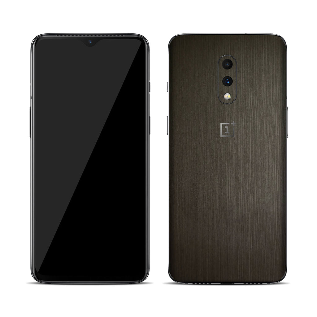 OnePlus 7 Silverblack Wood Skins