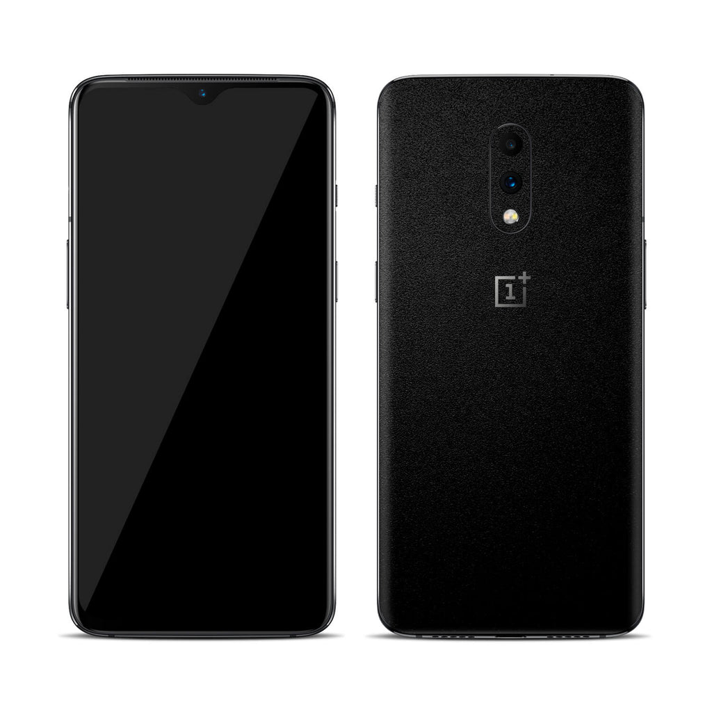 OnePlus 7 Textured Matt Black Skins