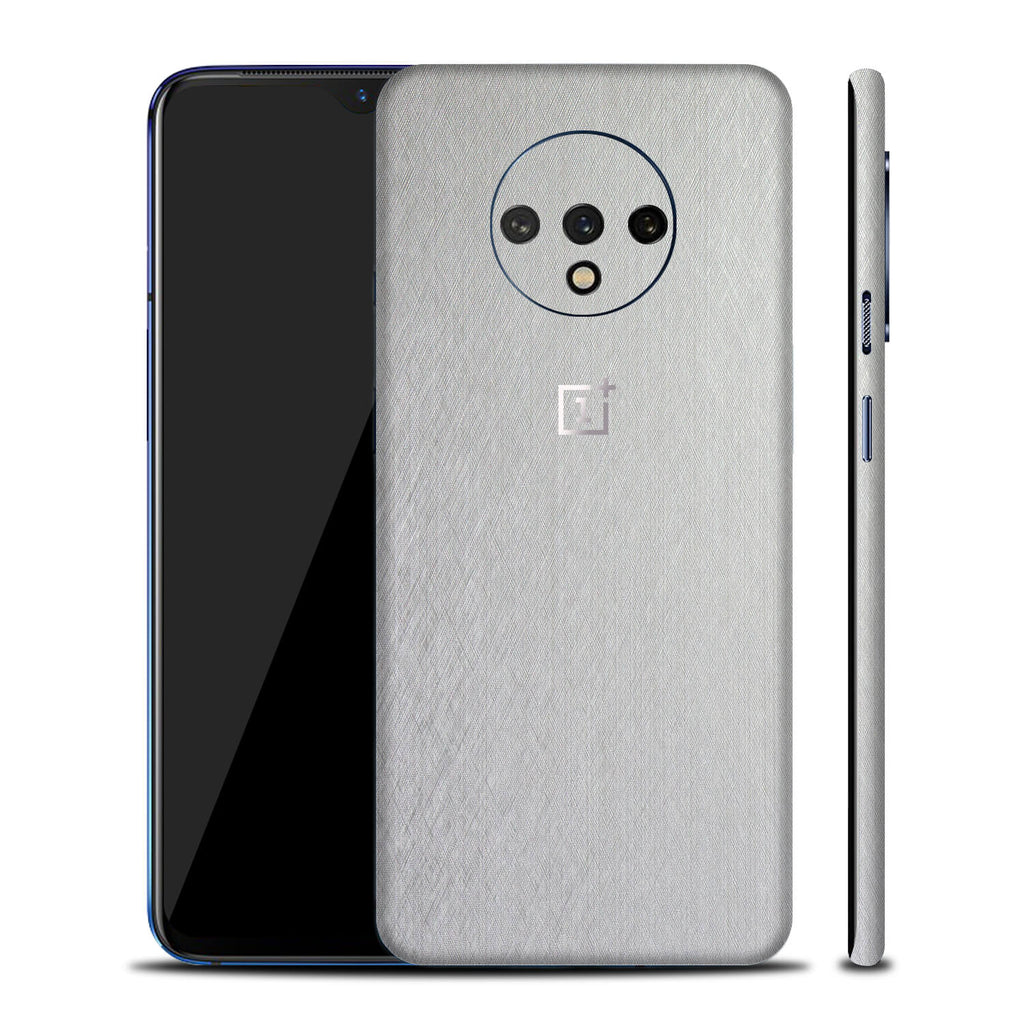 OnePlus 7T Brushed Aluminium Skins