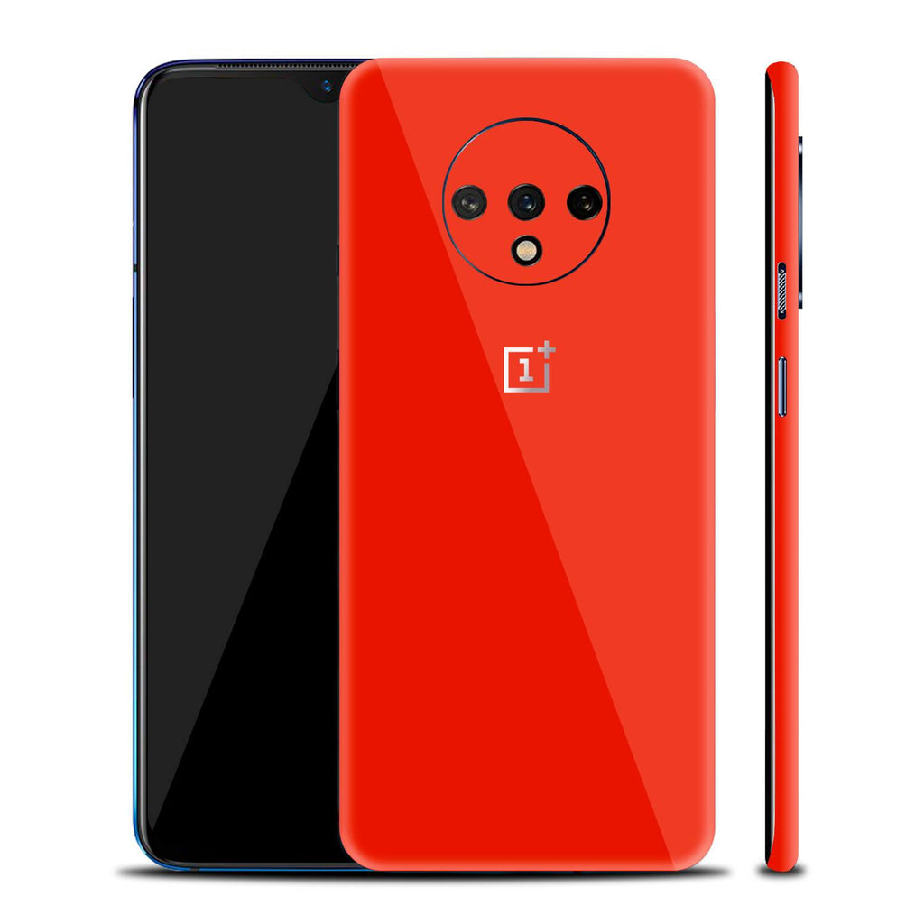 OnePlus 7T Dragon Red Gloss Skins