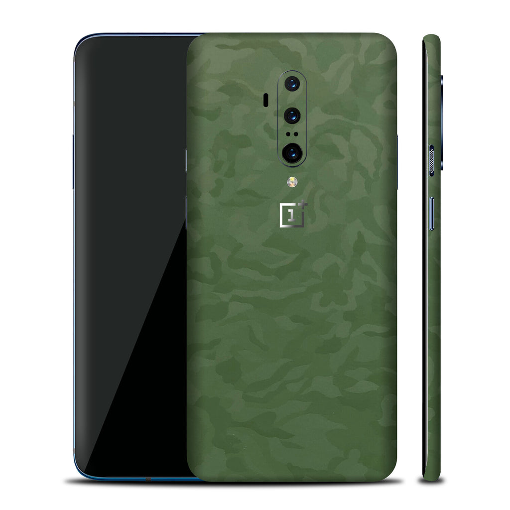 OnePlus 7T Pro Green Camo Skins