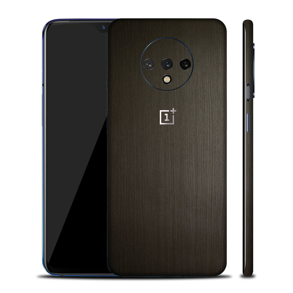 OnePlus 7T Silverblack Wood Skins