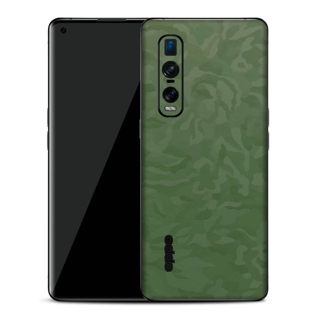 Oppo Find X2 Pro Green Camo Skins