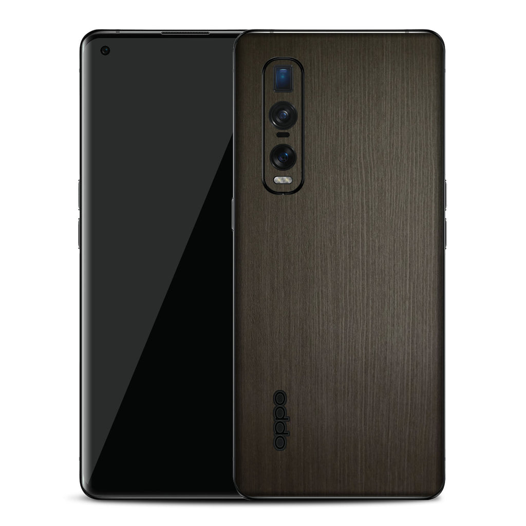 Oppo Find X2 Pro Silverblack Wood Skins
