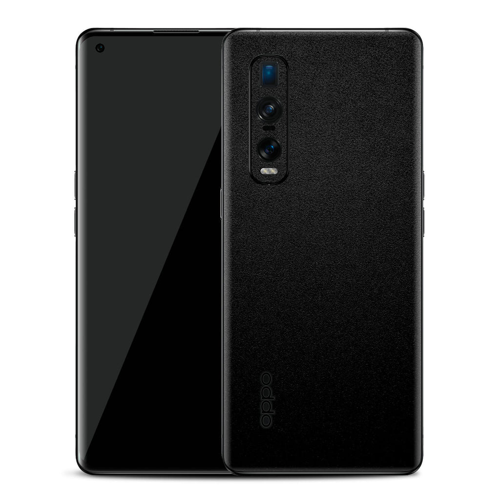 Oppo Find X2 Pro Textured Matt Black Skins