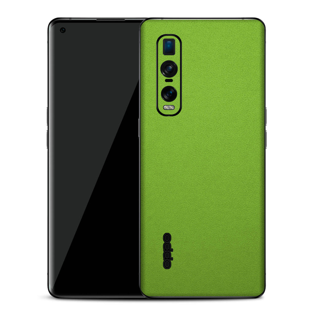Oppo Find X2 Pro Textured Matt Green Skins