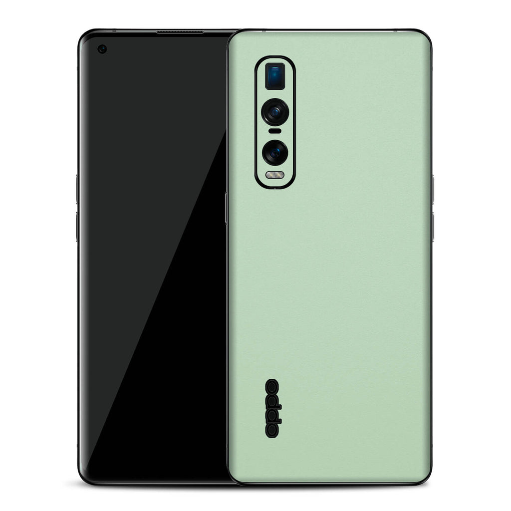 Oppo Find X2 Pro Textured Matt Mint Skins