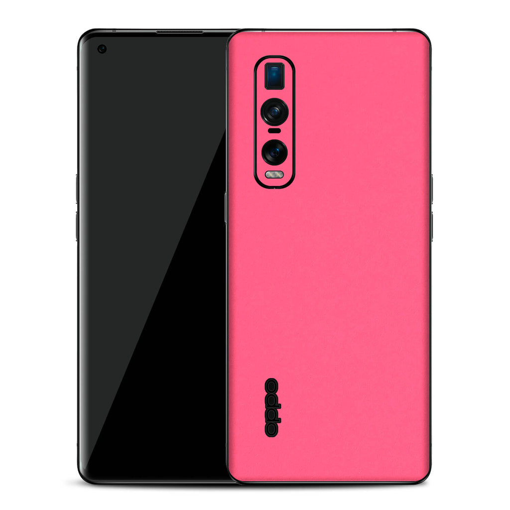 Oppo Find X2 Pro Textured Matt Pink Skins