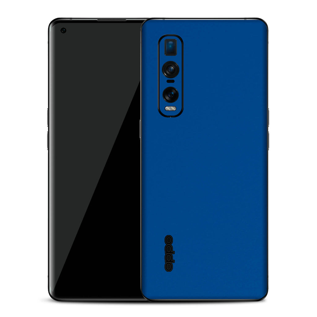 Oppo Find X2 Pro Textured Matt Royal Blue Skins