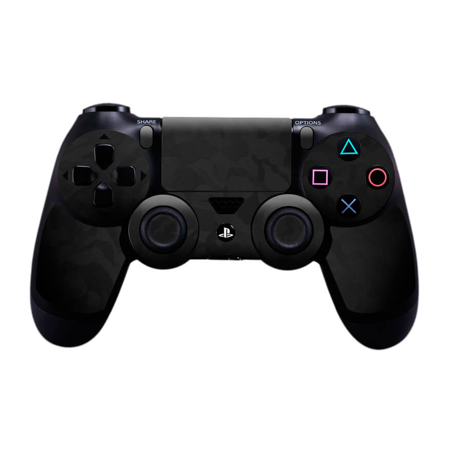 Sony PS4 Controller Black Camo Skin