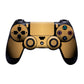 Sony PS4 Controller Brushed Gold Skin