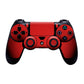Sony PS4 Controller Red Carbon Fibre Skin