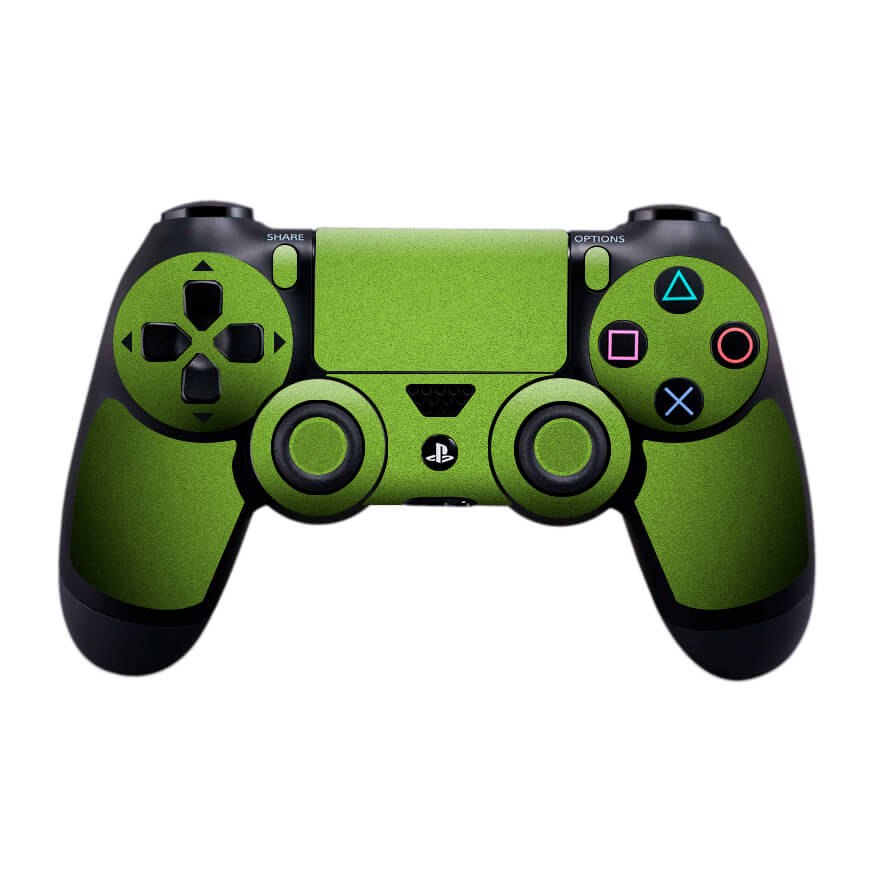 Sony PS4 Controller Textured Matt Green Skin