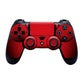 Sony PS4 Controller Textured Matt Red Skin