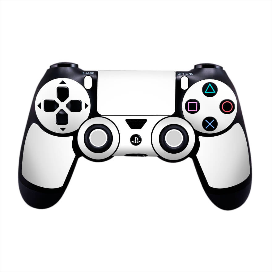 Sony PS4 Controller White Gloss Skin
