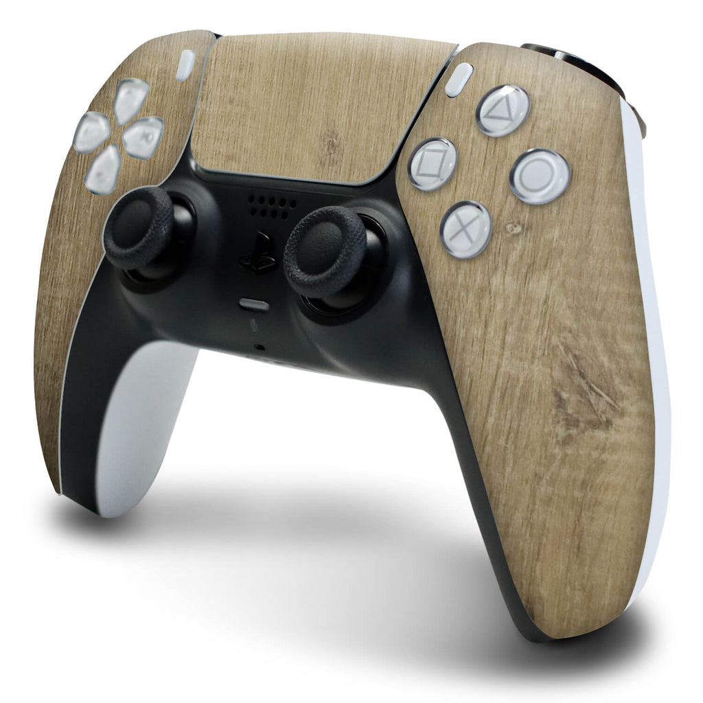 PS5 DualSense Controller Modern Oak Skins