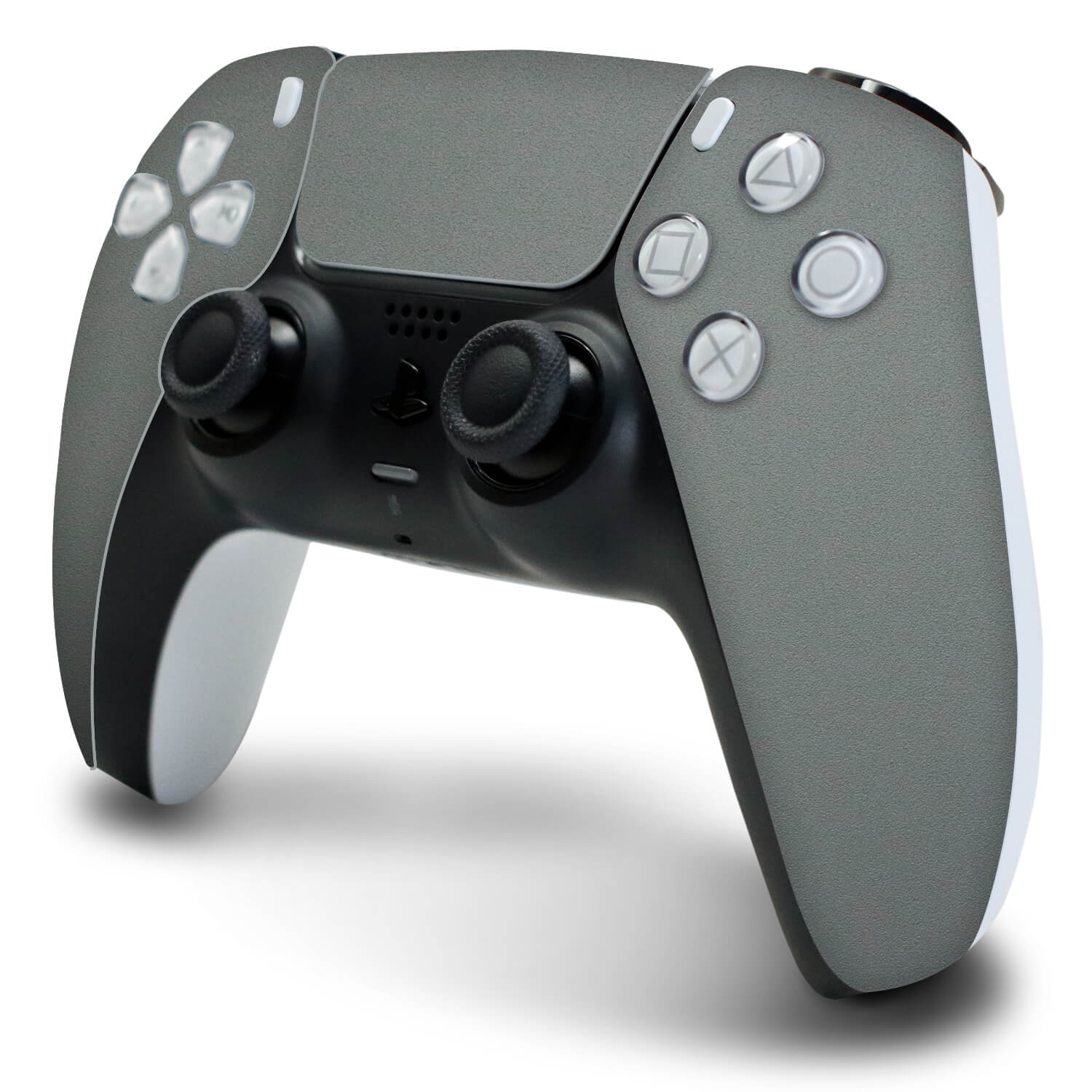 PS5 DualSense Controller Textured Matt Grey Skins