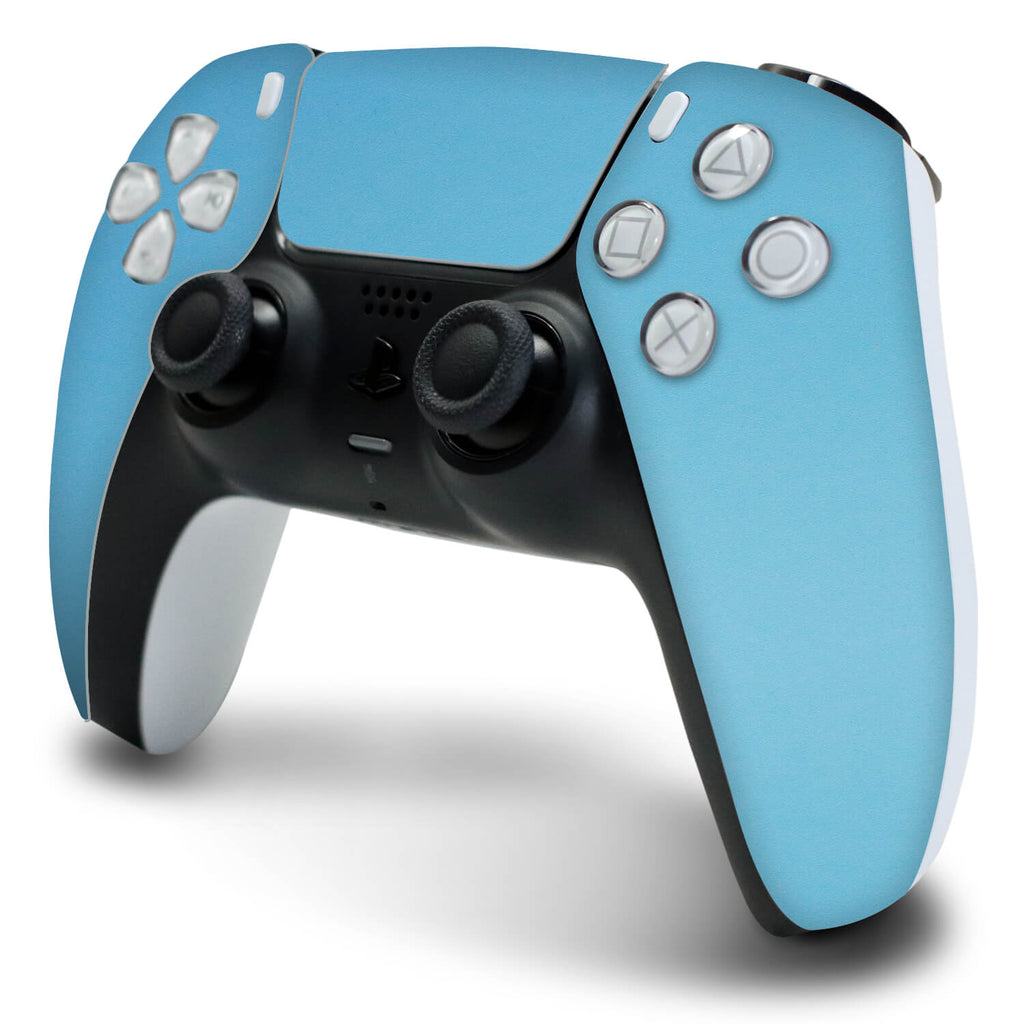 PS5 DualSense Controller Textured Matt Light Blue Skins