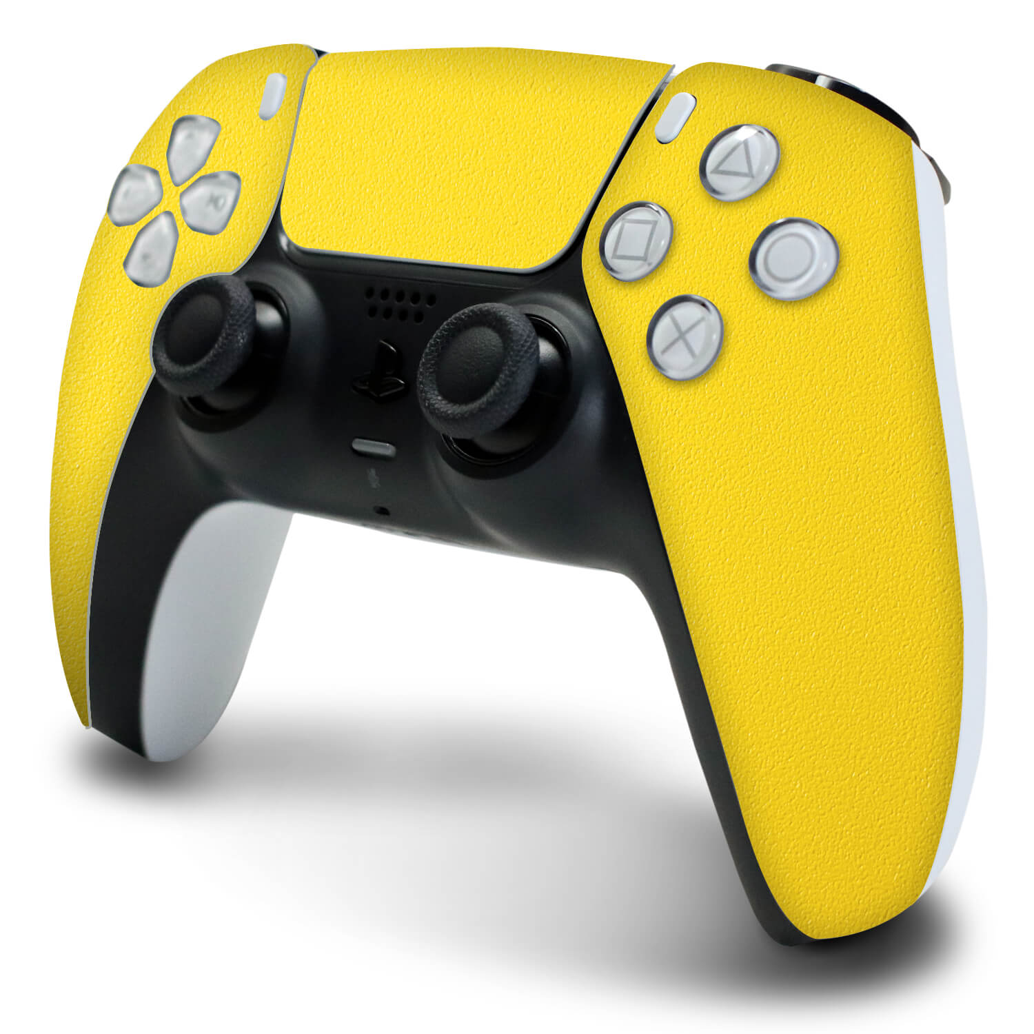 PS5 DualSense Controller Textured Matt Yellow Skins