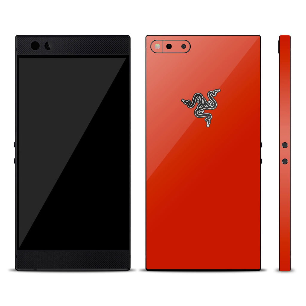 Razer Phone Dragon Red Gloss Skins